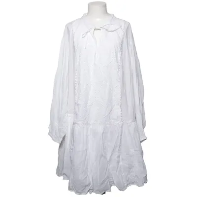 Dress (White) from Desmond & Dempsey x H&M Cotton, Modal