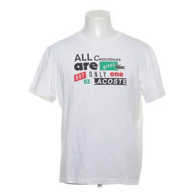 T-shirt (Vit, Flerfärgad) från Lacoste Bomull