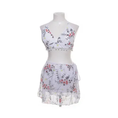 Ensemble de natation (Blanc, Multicolore) Élasthane, Polyester