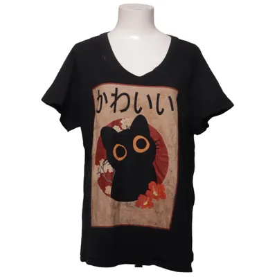 T-shirt (Zwart) van The Mountain Katoen