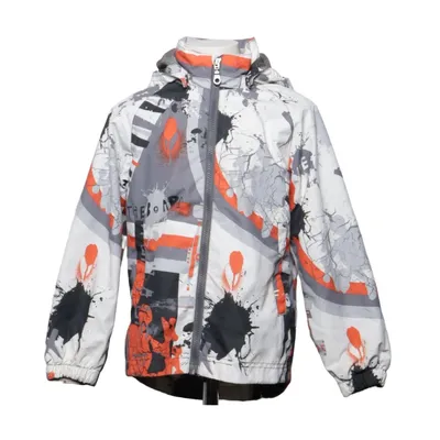 Outdoorjakke (Hvid, Sort, Rød, Grå) fra Lassie Polyester, Polyurethan