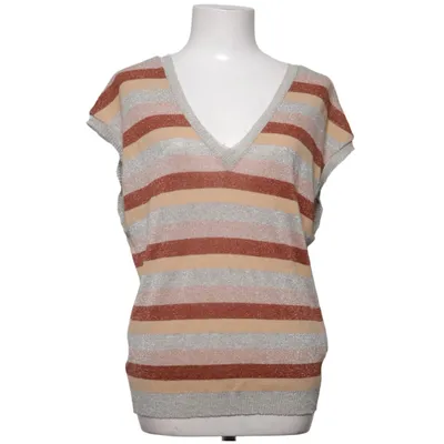 Top (Beige, Silver, Brown) from Paolo Casalini Acrylic, Cotton, Viscose