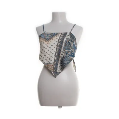 Linne (Vit, Flerfärgad) från Shein Bomull, Polyester