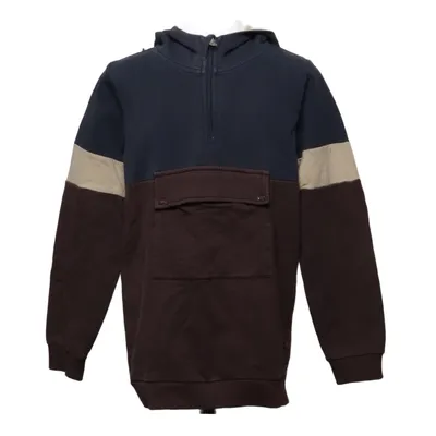 Sweat à capuche (Bleu, Marron, Beige) de Minymo Élasthane, Coton biologique