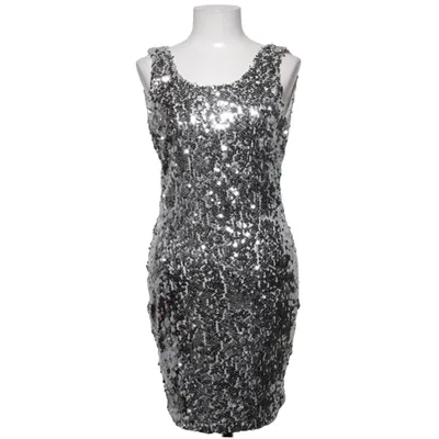 Cocktailkleid (Silber) von Model Behaviour Polyester