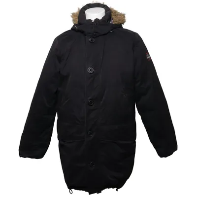 Vinterjakke (Sort, Grå) fra Nautica Akryl, Bomuld, Dun, Fjer, Polyamid, Polyester, Viscose, Uld