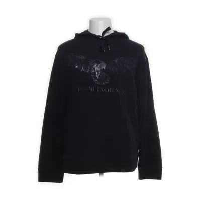 Hoodie (Blue) from Armani Exchange Cotton, Elastane, Polyester