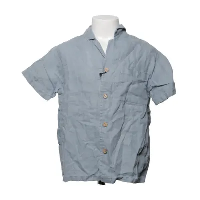 Kortærmet skjorte (Blå) fra Play Up Linned