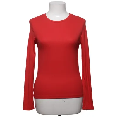 Langarmshirt (Rot) von Stradivarius Basics Elasthan, Polyester, Viskose
