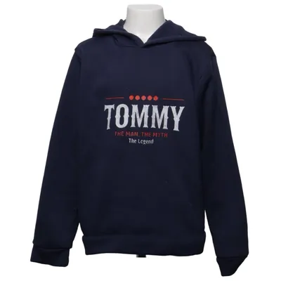 Hættetrøje (Blå) fra Tommy Polyester