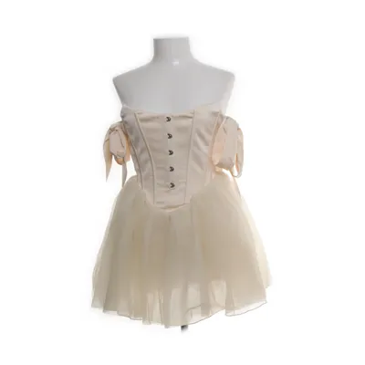 Cocktailklänning (Beige) från Oh Polly Elastan, Polyamid, Polyester, Viskos