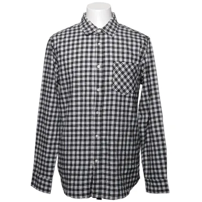 Flanellskjorta (Svart, Vit) från MyWear Man Bomull