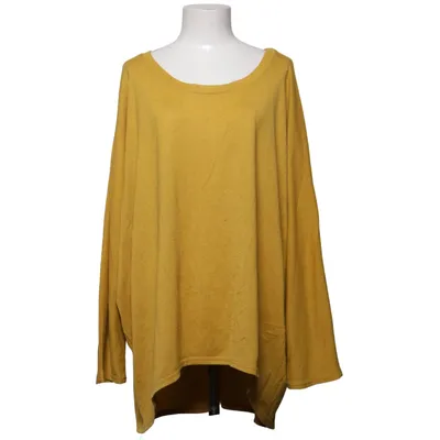 Sweater (Yellow) from Zanzea Collection Elastane, Polyester
