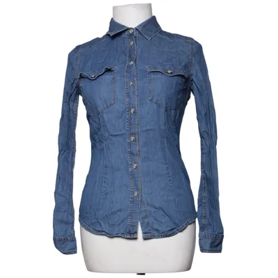 Denim blouse (Blauw) van Terranova Katoen