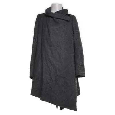 Coat (Gray) from AllSaints Wool, Polyamide, Viscose, Cotton, Polyester