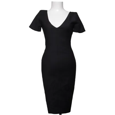 Dress (Black) from Twinset Acetate, Cotton, Elastane, Polyamide, Polyester