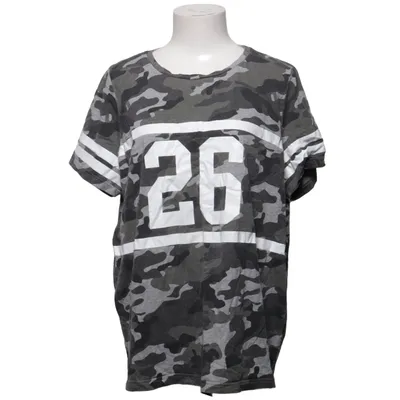 T-shirt (Gray, White) from Happy Holly Cotton, Viscose