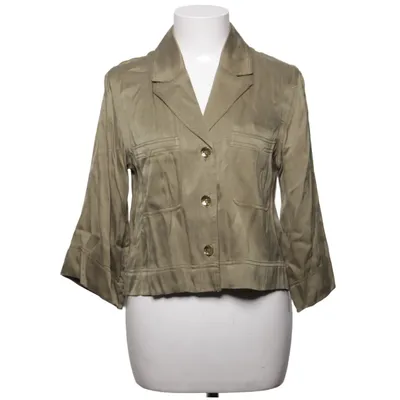 Veste (Vert) de Ganni Cupro, Viscose
