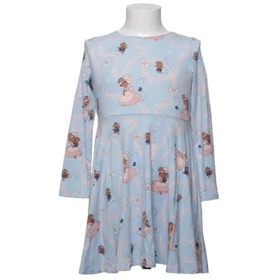 Robe (Bleu, Multicolore) de Disney x Polarn O. Pyret Élasthane, Coton biologique