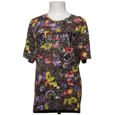 T-shirt (Brun, Flerfärgad) från Moschino Swim Bomull, Elastan