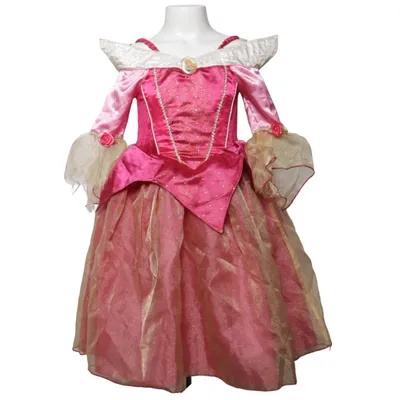 Maskeradkläder (Rosa, Guldfärgad, Flerfärgad) från Disney Princess Polyamid, Polyester
