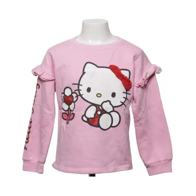 Sweatshirt (Roze) van Hello Kitty Katoen, Polyester
