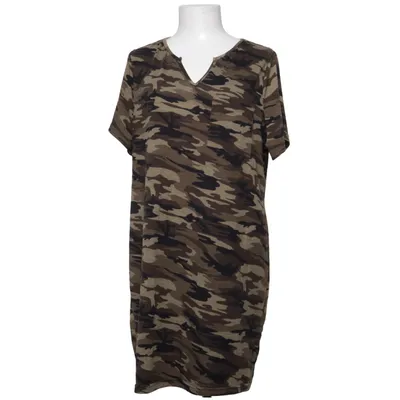 Jurk (Groen, Bruin, Zwart) van Emery Rose Elastaan, Polyester