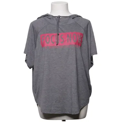 Short sleeve hoodie (Gray, Pink) from Ergeenomixx Polyester, Viscose