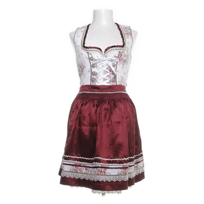 Dirndl (White, Red, Green) from Krüger Cotton, Polyester