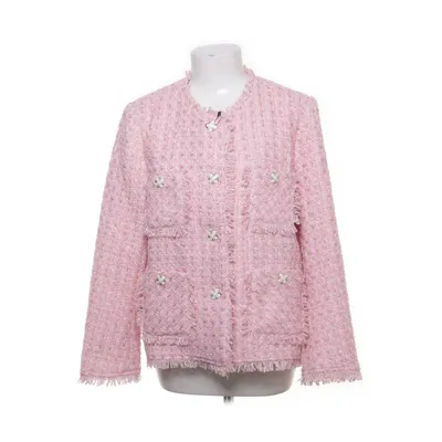 Kavaj (Rosa, Flerfärgad) Elastan, Polyester, Ull