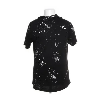 Kortärmad huvtröja (Svart, Vit) från FSBN Bomull