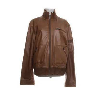 Leren jack (Beige) van Review Leer