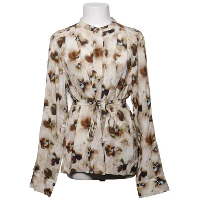 Blouse (Beige, Brown, White) from Second Female Viscose