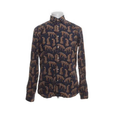 Shirt (Blauw, Meerkleurig) van Bläck Katoen