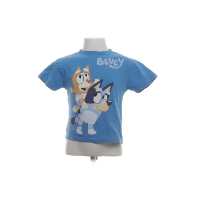 T-shirt (Blå) fra Bluey Bomuld, Elastan