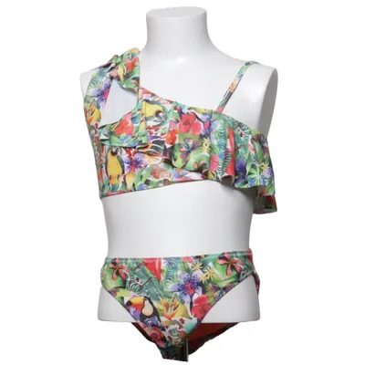 Bikini (Groen, Meerkleurig) van Kate Morgan Studio x H&M Polyester, Elastaan
