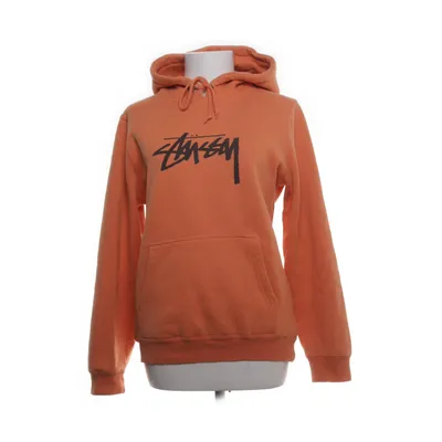 Hoodie (Orange) from Stüssy Cotton, Polyester