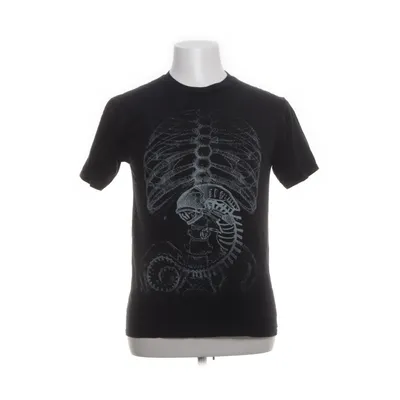 T-shirt (Zwart, Meerkleurig) van Gildan Softstyle Katoen