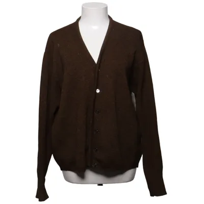 Cardigan (Marron) de Merino Laine