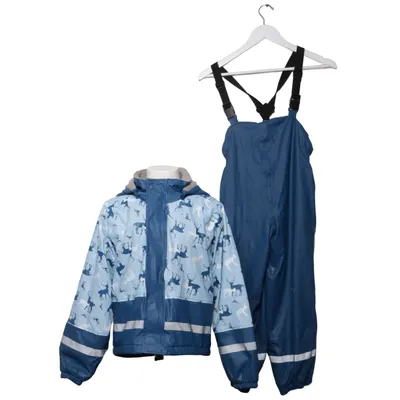 Regnställ (Blå, Vit) från Ocean Works Polyester