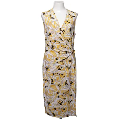 Dress (Yellow, White, Black) from Kasper Elastane, Polyester