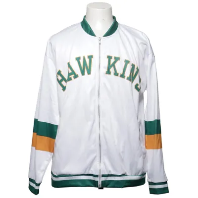 Varsity-jack (Wit, Groen, Oranje) van Stranger Things Polyester