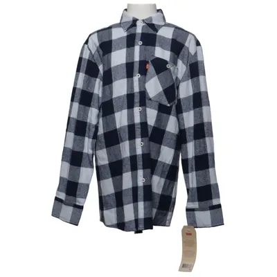 Flanellhemd (Blau, Weiß) von Levi Strauss & Co Baumwolle