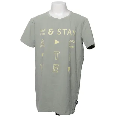 T-shirt (Vert) de POMPdeLUx Coton, Élasthane