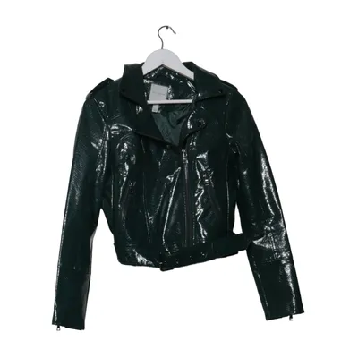 Biker jacket (Green) from Urbancode Polyester, Polyurethane, Viscose