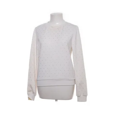 Collegetröja (Vit) från Elie Tahari Elastan, Modal, Polyester