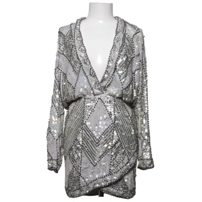 Cocktailjurk (Zilver) van ASOS Polyester