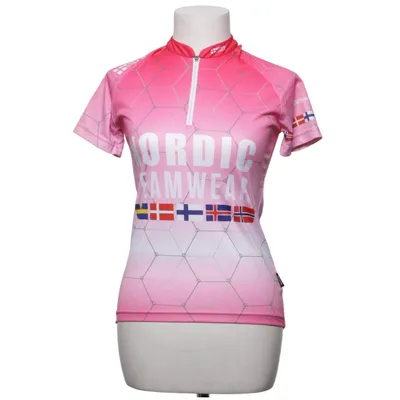 Bicycle shirt (Pink, White, Multicolored) from Sign Polyester