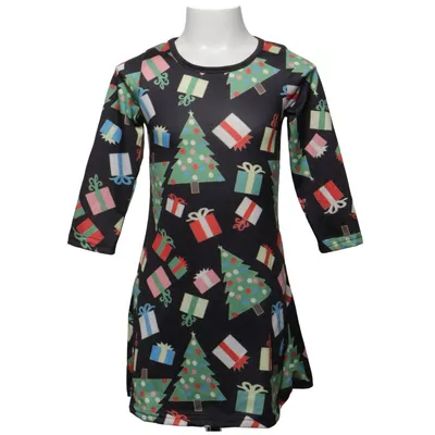 Robe (Noir, Multicolore) de Ruiyige