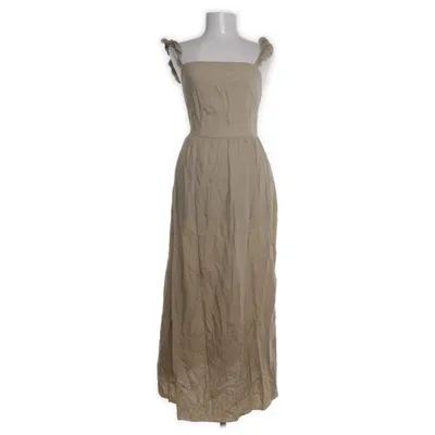 Långklänning (Beige) från New Collection Linne, Viskos